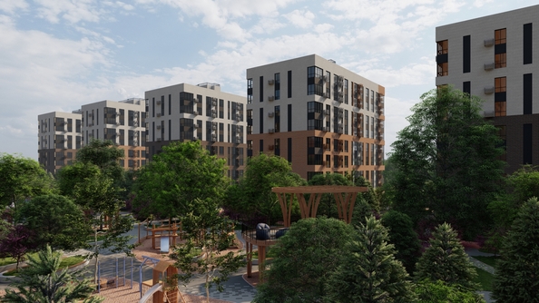 
  Продается 1-комн. квартира 37.51 м², в ЖК Зеленая территория, литера 1.3. Фото 13.