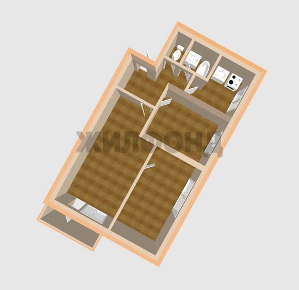 
  Продается 3-комн. квартира 49.9 м². Фото 22.