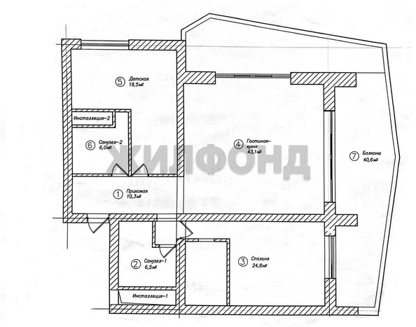 
  Продается 3-комн. квартира 150.8 м². Фото 8.