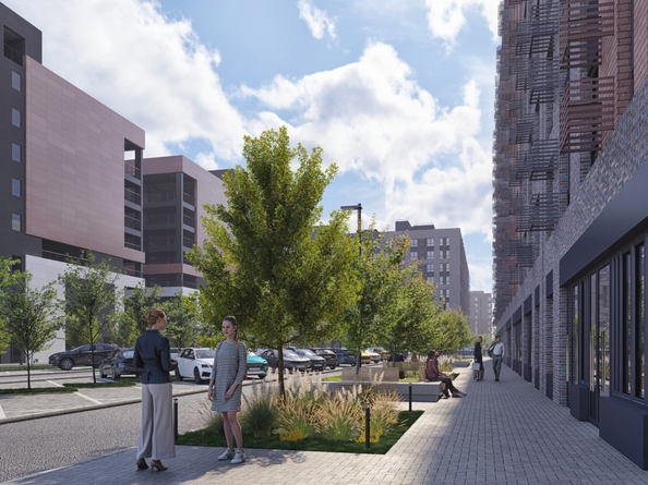 
  Продается 2-комн. квартира 54.49 м², в ЖК Зеленая территория, литера 1.3. Фото 5.
