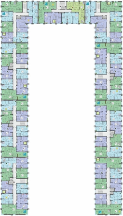 
  Продается 2-комн. квартира 54.5 м², в ЖК Зеленая территория, литера 1.2. Фото 3.