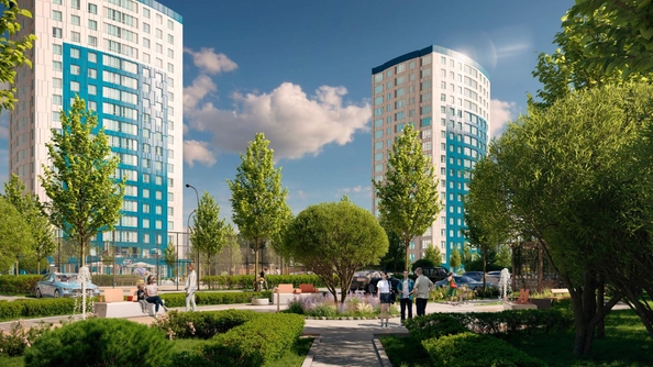 
  Продается 1-комн. квартира 38.4 м², в ЖК Фонтаны, литер 21. Фото 7.