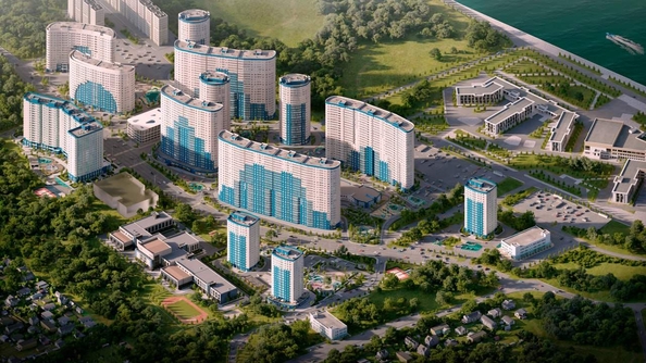 
  Продается 2-комн. квартира 55 м², в ЖК Фонтаны, литер 21. Фото 2.