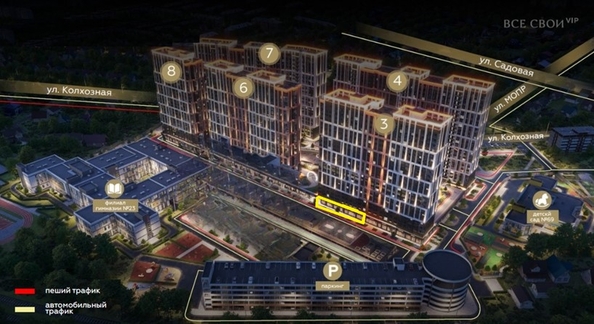 
  Продается офис 71 м², в ЖК Все Свои ВИП, литера 3. Фото 2.