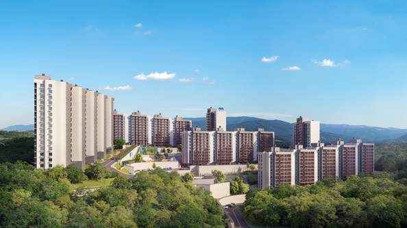 
  Продается 2-комн. квартира 61.2 м², в ЖК Горный квартал, литера 3. Фото 3.