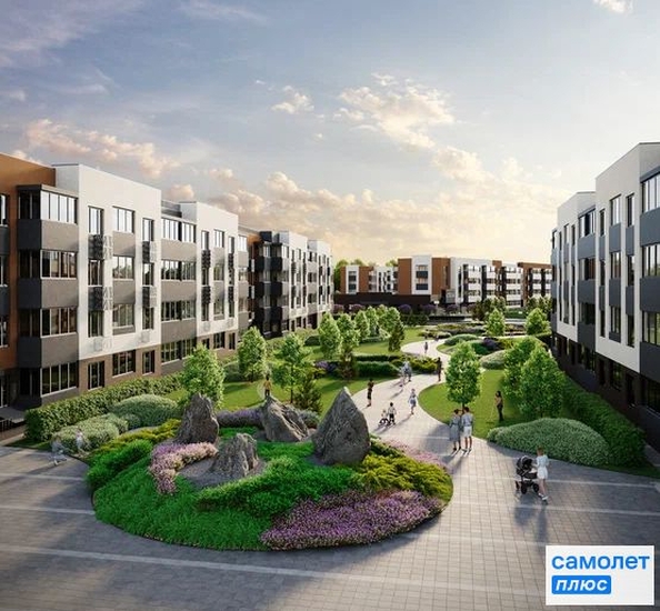 
  Продается 2-комн. квартира 47.5 м², в ЖК ДЗЕНПАРК, литер 4. Фото 14.