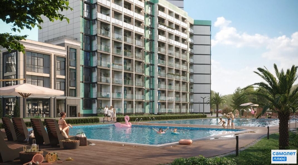 
  Продается студия 17.3 м², в ЖК Ботаника Хилс, лит 3. Фото 1.