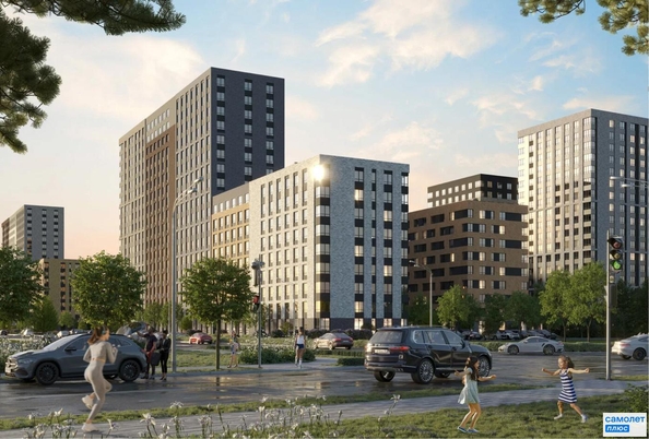 
  Продается 2-комн. квартира 60.2 м², в ЖК Патрики, литер 1.1. Фото 12.
