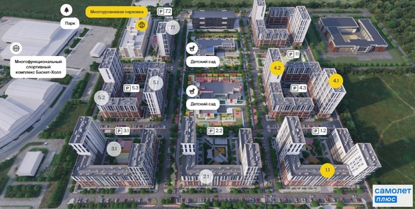 
  Продается 1-комн. квартира 40.9 м², в ЖК Архитектор, литера 4.2. Фото 10.