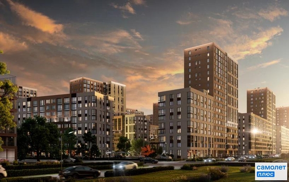 
  Продается 1-комн. квартира 34.3 м², в ЖК Народные Кварталы, литер 1. Фото 9.