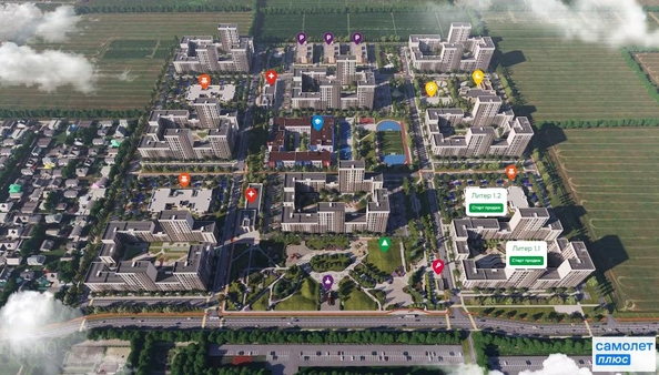 
  Продается студия 30.9 м², в ЖК Ботаника, литер 1.1. Фото 9.