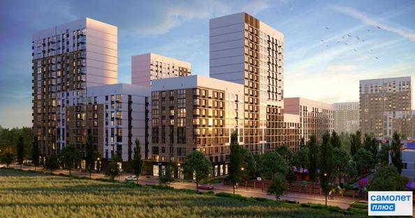 
  Продается 1-комн. квартира 38.7 м², в ЖК Ботаника, литер 1.1. Фото 1.