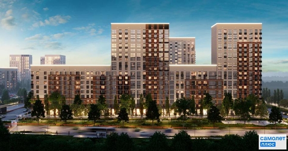 
  Продается 2-комн. квартира 60.2 м², в ЖК Ботаника, литер 1.1. Фото 3.