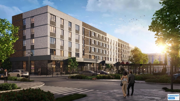 
  Продается студия 27 м², в ЖК Соловей, литера 1. Фото 1.