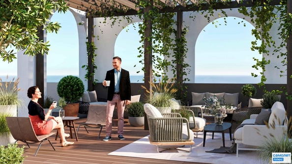 
  Продается 1-комн. квартира 40.4 м², в ЖК Хозяин морей, литер 1. Фото 12.