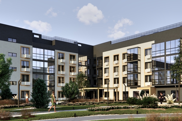 
  Продается 2-комн. квартира 55.8 м², в ЖК ЭВО, литер 1. Фото 2.