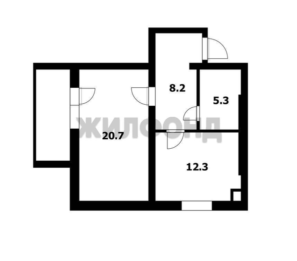 
  Продается 1-комн. квартира 46.5 м². Фото 17.