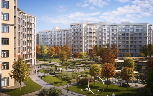 
  Продается 2-комн. квартира 53.1 м², в ЖК Кипарис, литер 8. Фото 3.