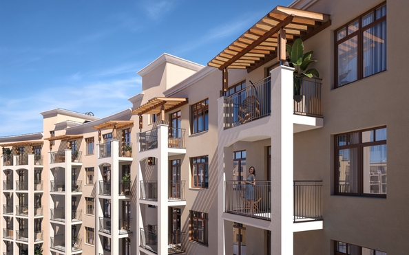 
  Продается 2-комн. квартира 65.2 м², в ЖК Кипарис, литер 7. Фото 6.