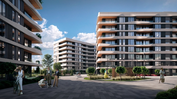 
  Продается апартамент 50.6 м², в АК Мореград, литер 1. Фото 1.