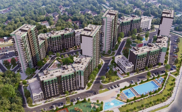 
  Продается 1-комн. квартира 31.92 м², в ЖК Ботаника Хилс, лит 3. Фото 3.