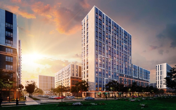 
  Продается 1-комн. квартира 41.2 м², в ЖК Архитектор, литера 4.1. Фото 1.