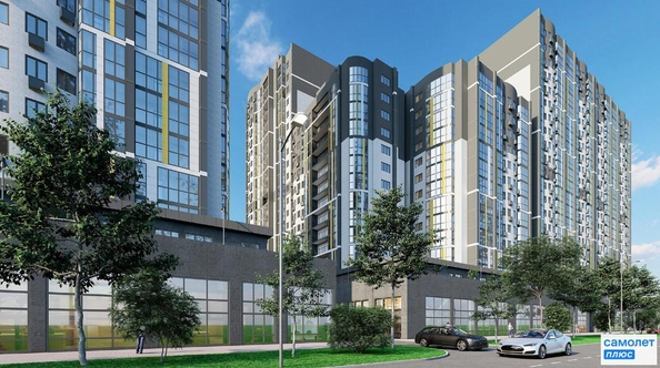 
  Продается 1-комн. квартира 55.22 м², в ЖК Режиссёр, литера 3. Фото 1.