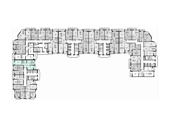 
  Продается 2-комн. квартира 59 м², в ЖК Гулливер, литер 3. Фото 2.