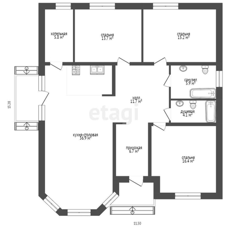 
  Продается дом 116 м². Фото 20.