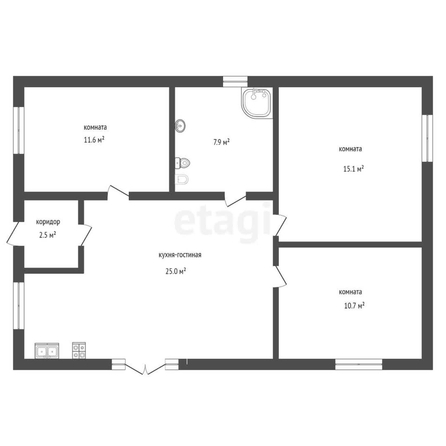 
  Продается дом 72.8 м². Фото 26.