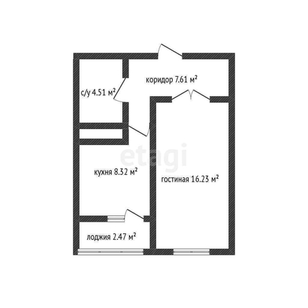 
  Продается 1-комн. квартира 37.9 м². Фото 7.