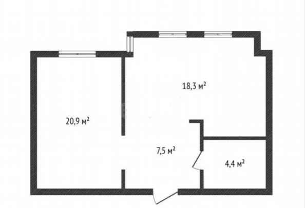 
  Продается 1-комн. квартира 52 м². Фото 17.