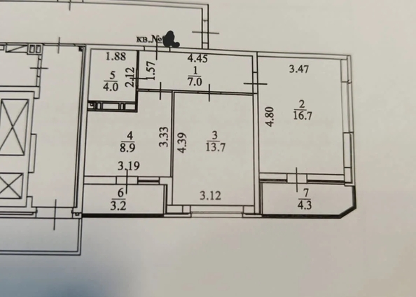 
  Продается 2-комн. квартира 53 м². Фото 19.