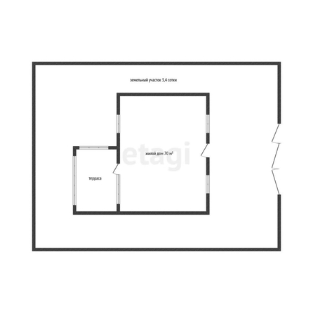 
  Продается дом 70 м². Фото 11.