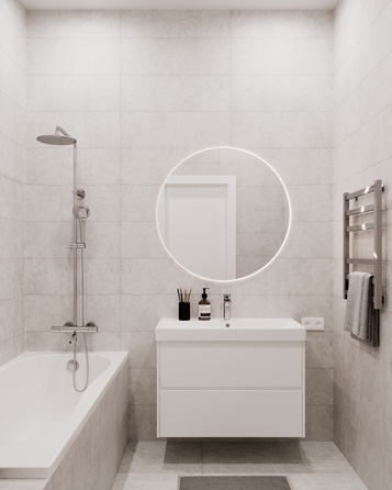 
  Продается 3-комн. квартира 72.86 м², в ЖК Теплые края, литер 2. Фото 11.