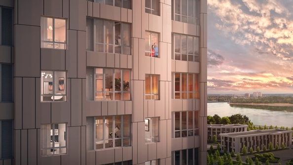 
  Продается 1-комн. квартира 39.4 м², в ЖК Фонтаны, литер 23. Фото 10.