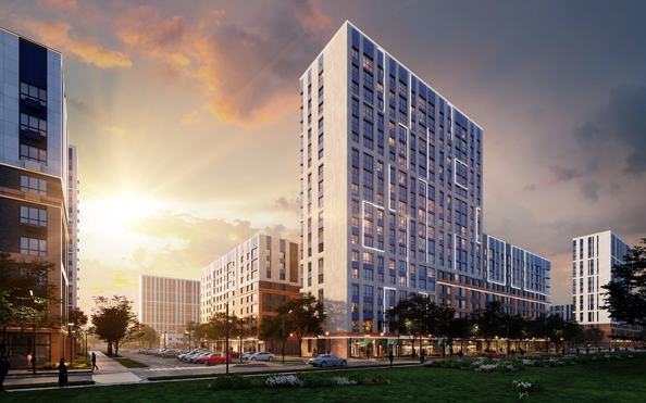 
  Продается студия 22.6 м², в ЖК Архитектор, литера 4.1. Фото 1.