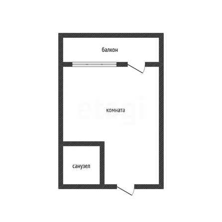 
  Продается студия 21.3 м², в ЖК Хорошая погода-2, литера 1. Фото 1.