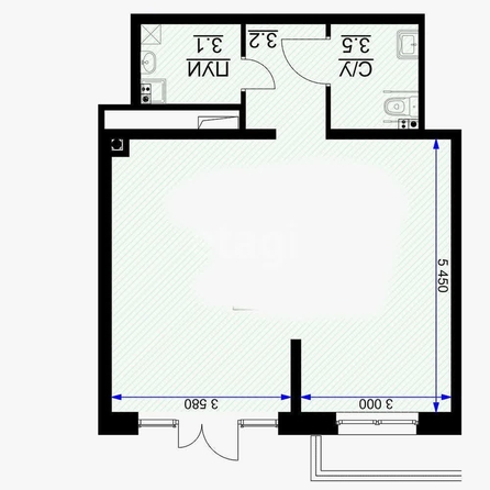 
  Продается универсальное помещение 46.8 м². Фото 7.