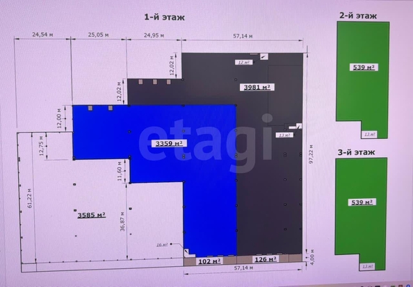 
  Сдается производственное помещение 7340 м². Фото 27.