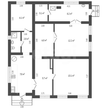 
  Продается дом 73.4 м². Фото 2.