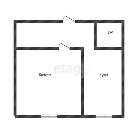 
  Продается 1-комн. квартира 36 м². Фото 1.