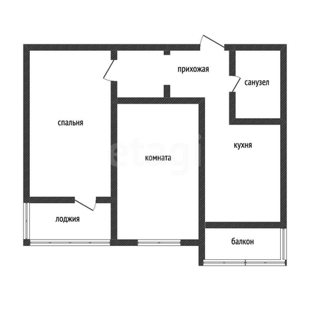 
  Продается 2-комн. квартира 66 м². Фото 2.