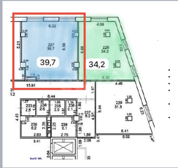 
  Продается офис 39.7 м². Фото 10.