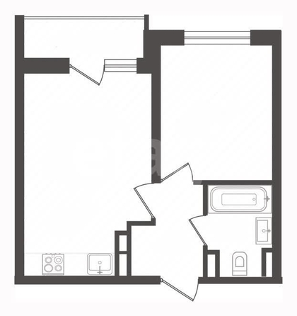 
  Продается 1-комн. квартира 35.1 м². Фото 5.