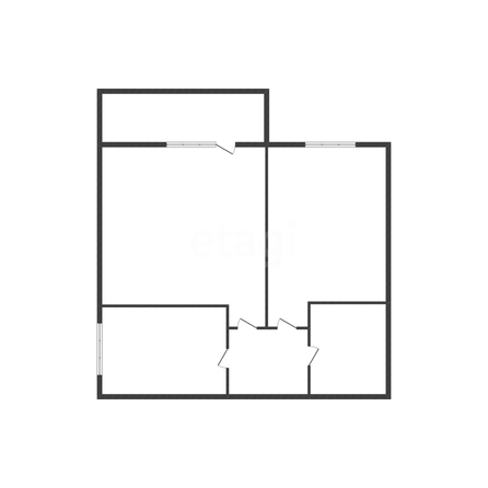 
  Продается 2-комн. квартира 53.8 м². Фото 1.