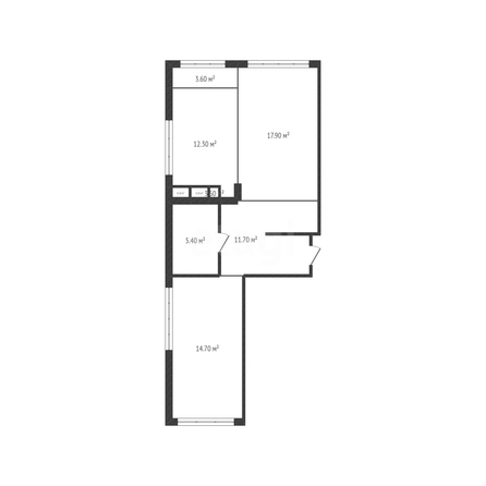
  Продается 2-комн. квартира 70 м². Фото 1.