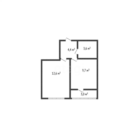 
  Продается 1-комн. квартира 30.3 м². Фото 6.