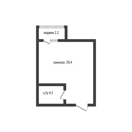 
  Продается студия 28.1 м². Фото 1.