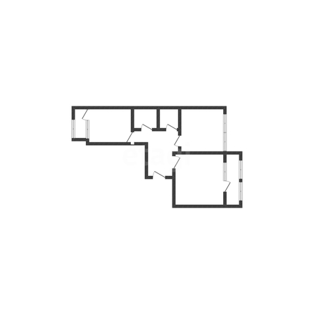 
  Продается 2-комн. квартира 56.8 м². Фото 1.